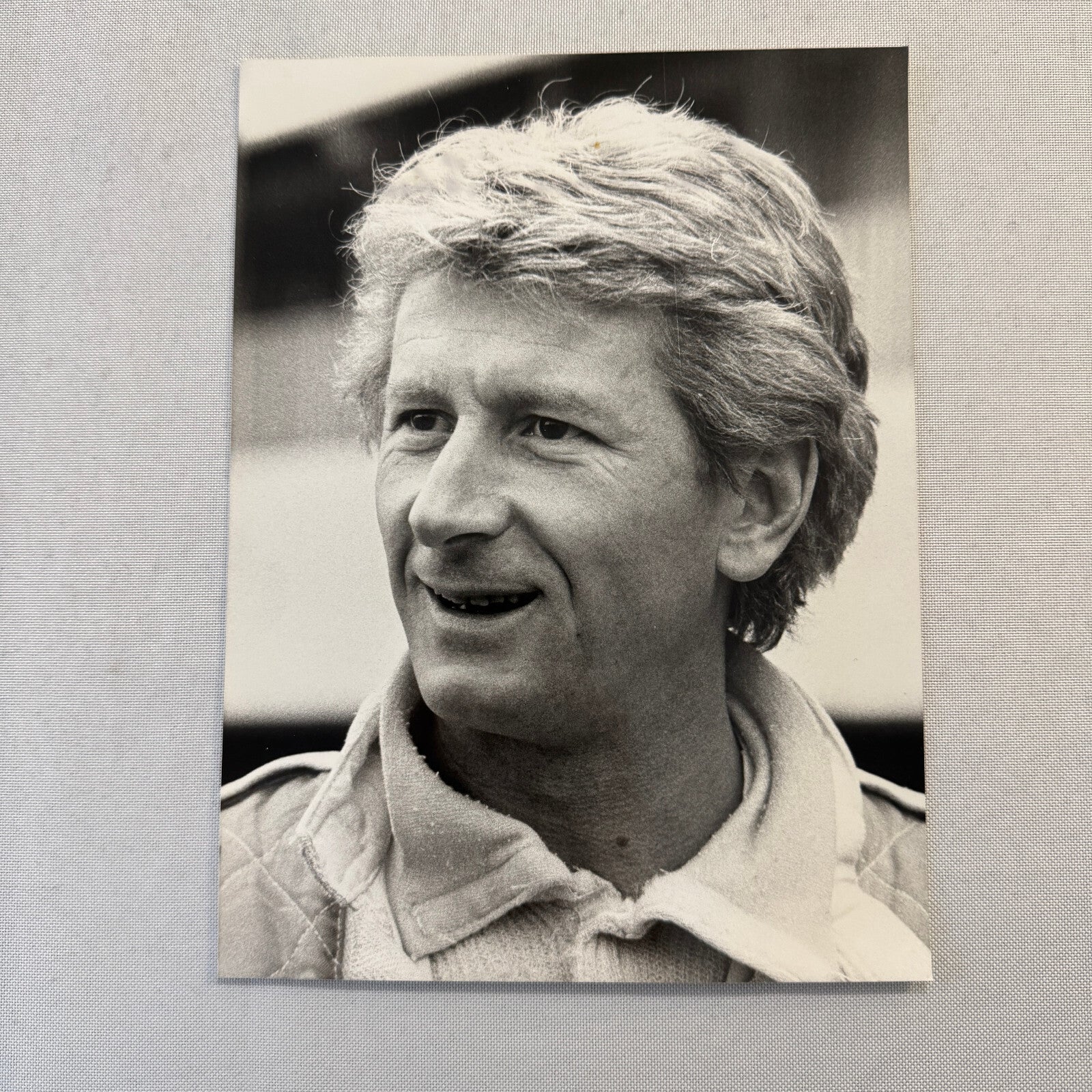 Jean Pierre Jabouille Racing Driver Photo Photograph Print 1980 Vintage