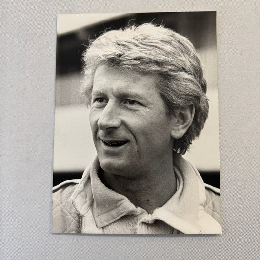 Jean Pierre Jabouille Racing Driver Photo Photograph Print 1980 Vintage