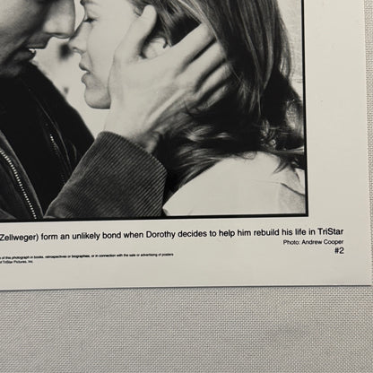 Jerry Maguire Movie Press Photo Publicity Photograph Tom Cruise Renee Zellweger