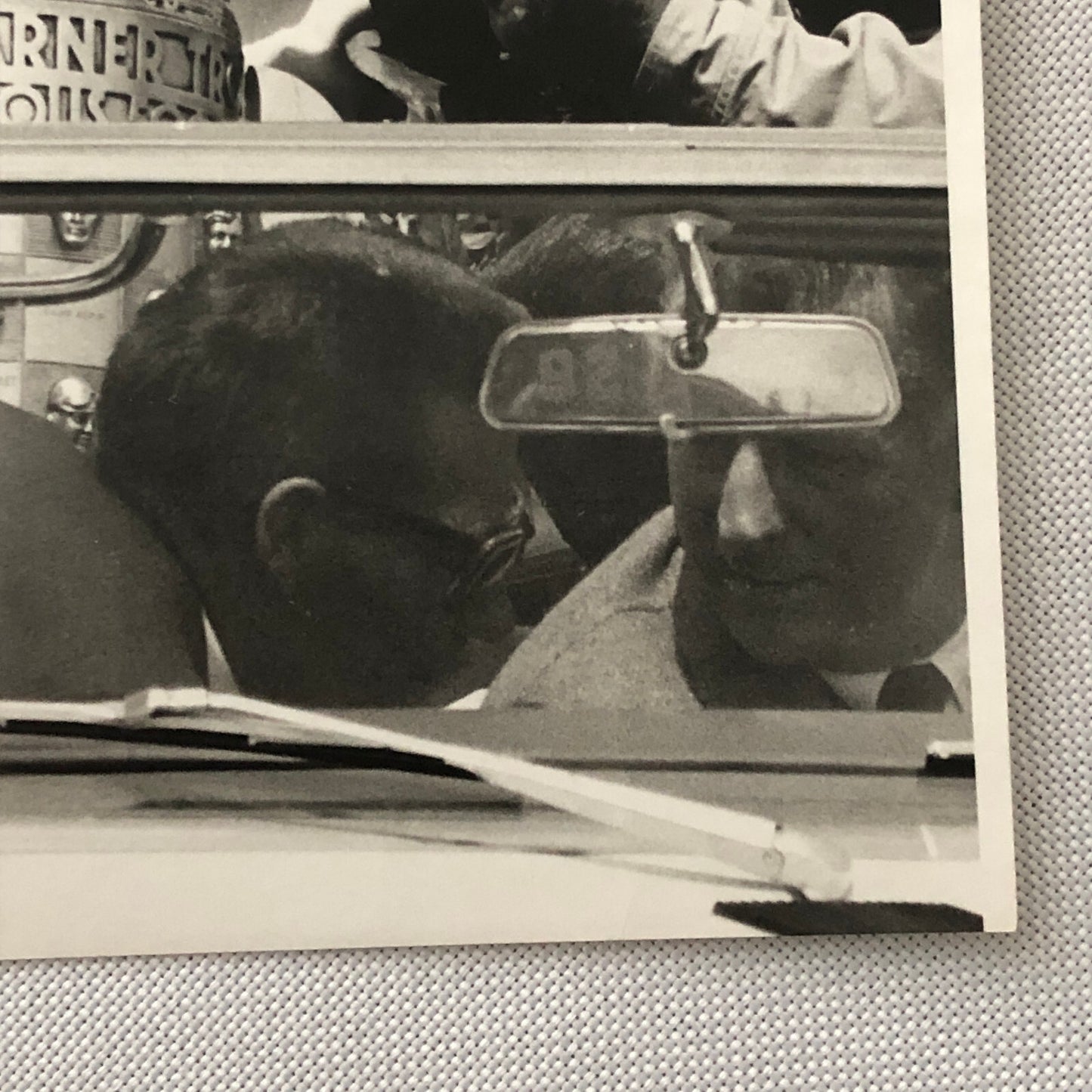 Vintage Indy Indianapolis 500 Racing Photo Photograph AJ Foyt Trophy 1967