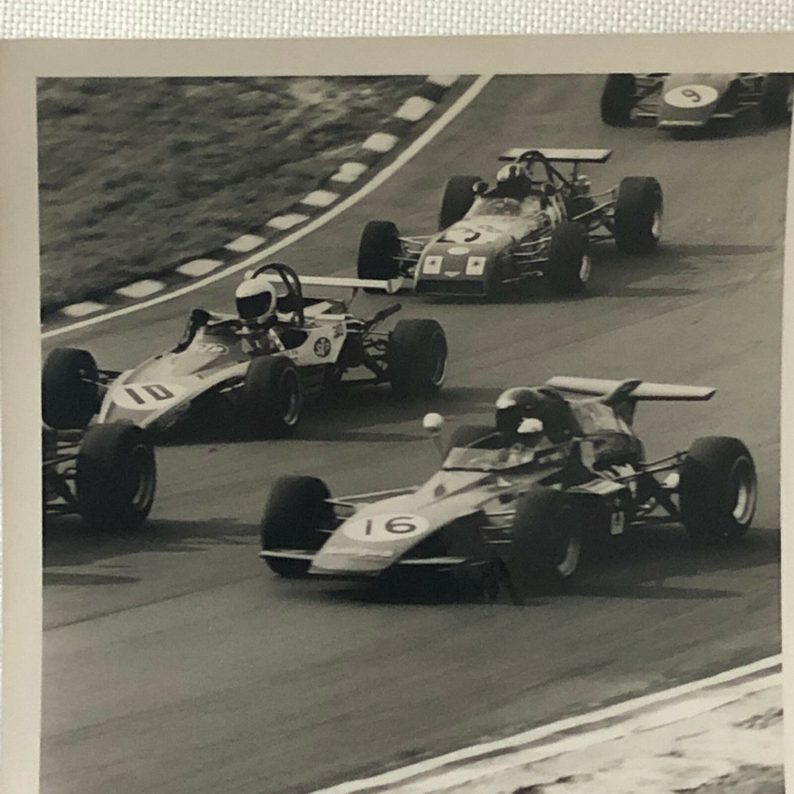 Vintage Grand Prix Racing Car Photo Photograph Print 