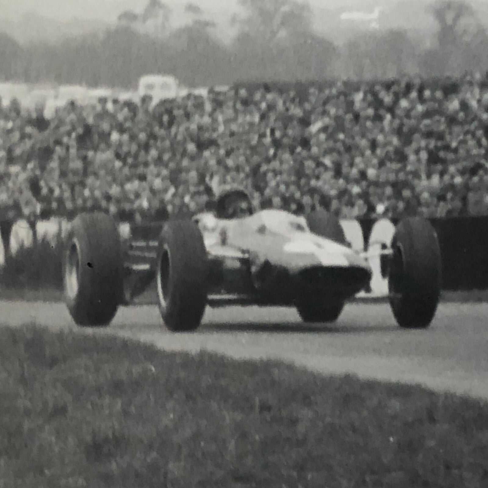 Vintage Racing Photo Photograph Graham Hill BRM Jim Clark Lotus Goodwood 1964