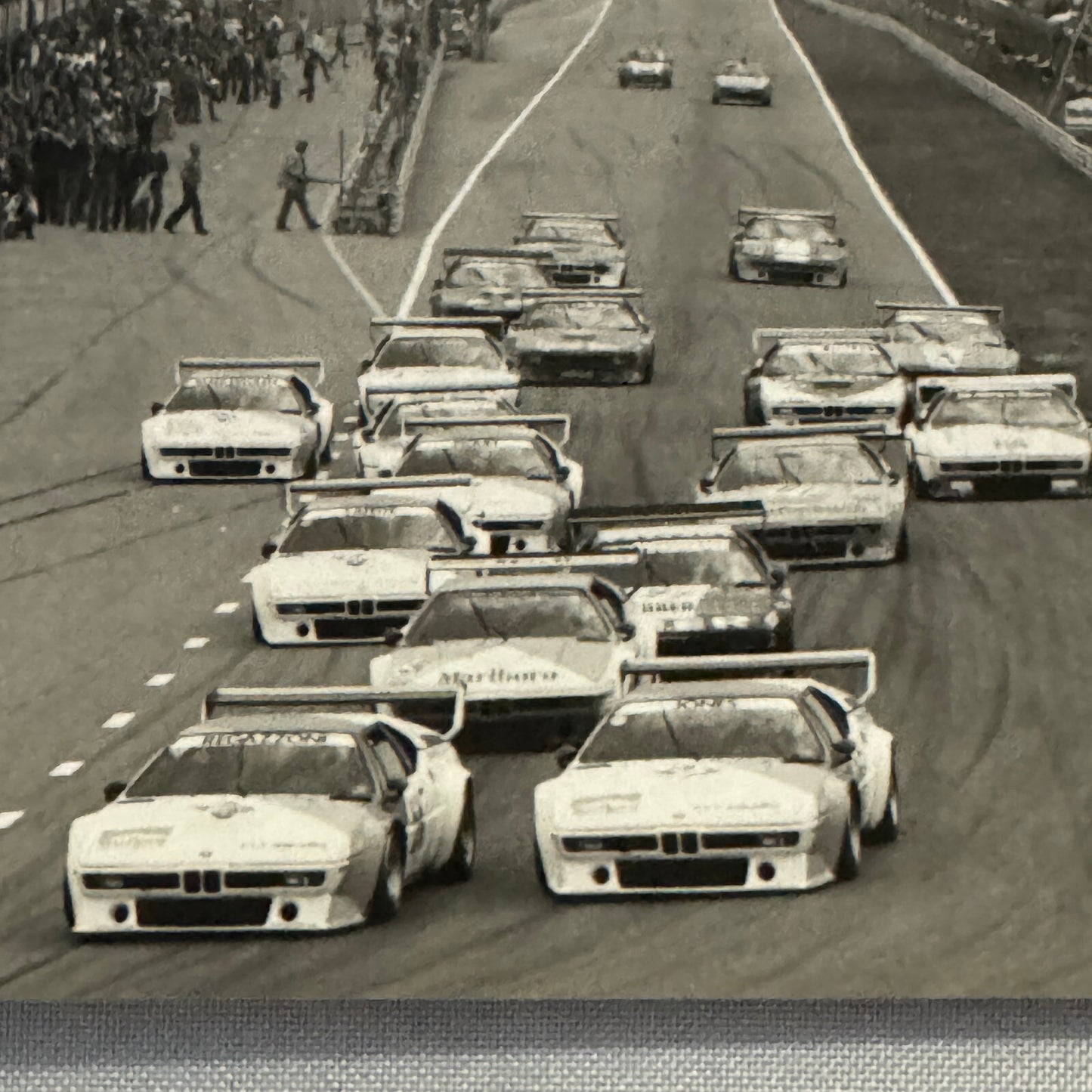 BMW M1 Racing Car Series Photo Photograph