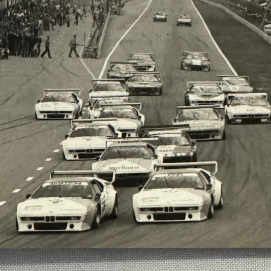 BMW M1 Racing Car Series Photo Photograph