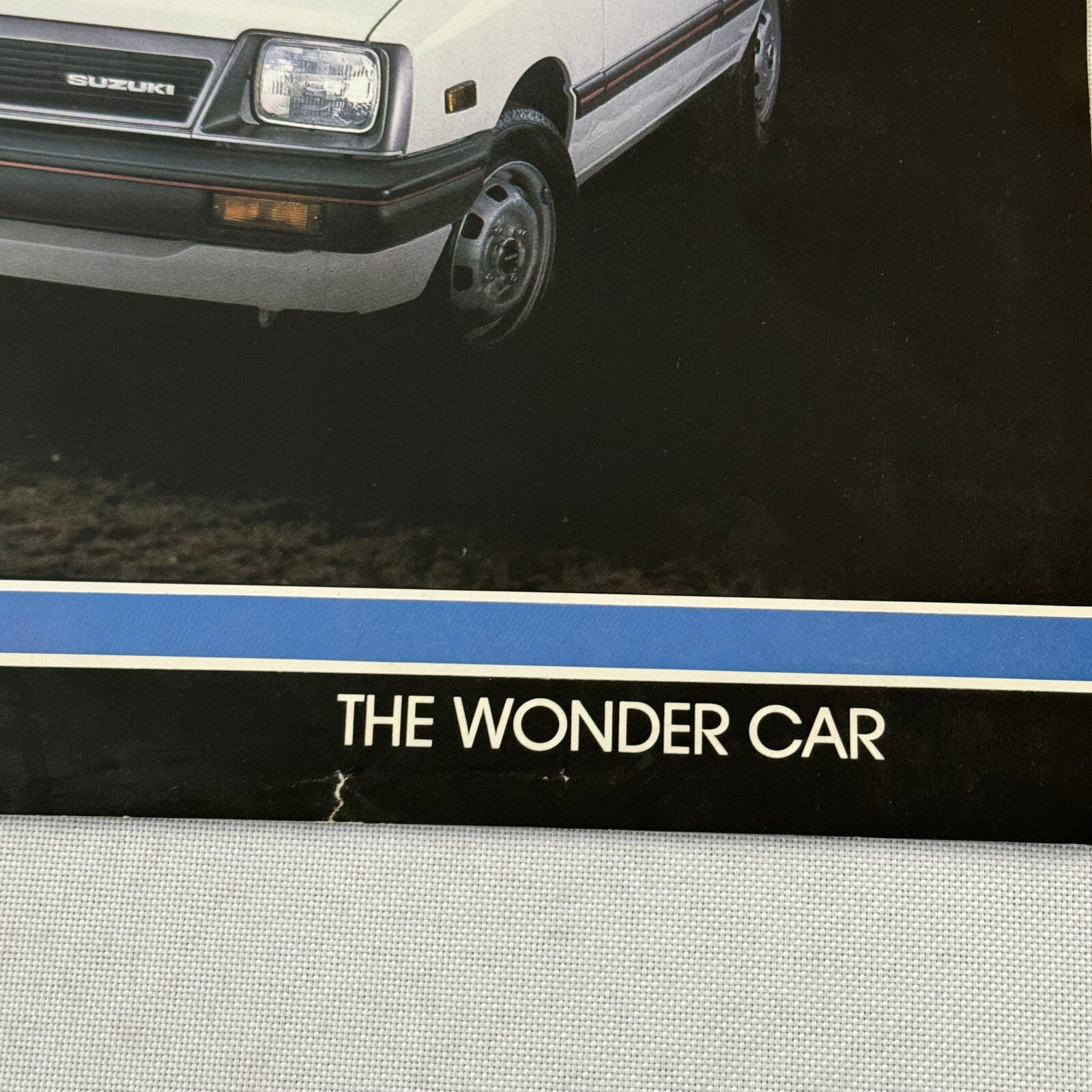 1986 Suzuki Forsa Car Sales Brochure Catalog 3 Door Forsa V 5 Door