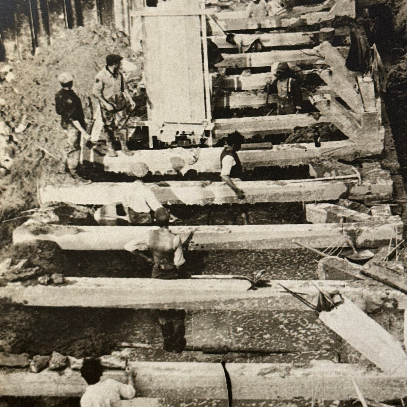 Paris Construction of Dams and Locks to Prevent Floods Press Photo Photograph