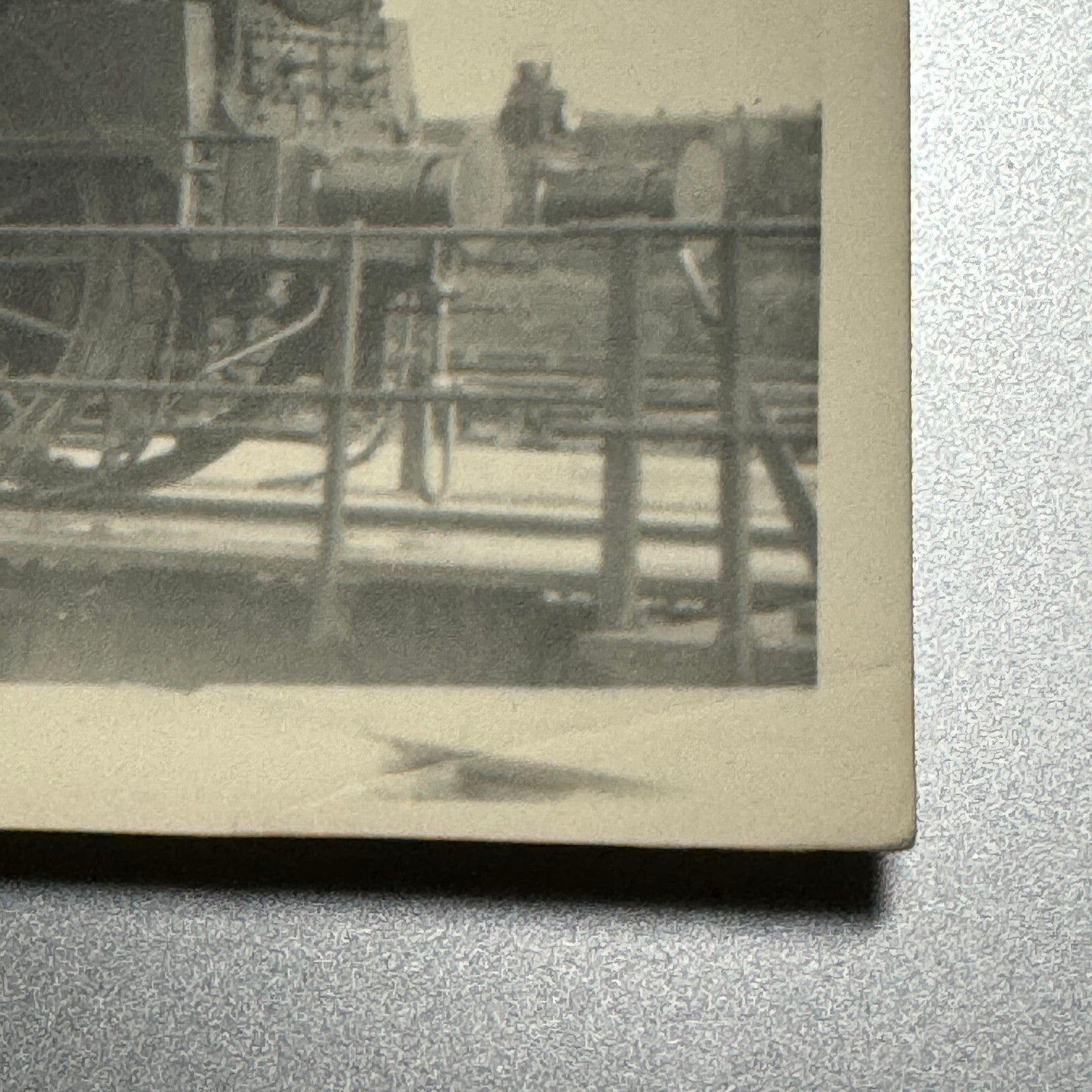 Vintage Train Locomotive Photo Photograph Railroad Railway Rail