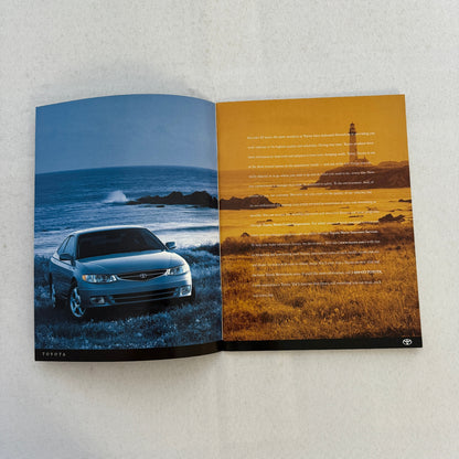 1999 Toyota Sales Brochure Catalog Solara Celica Corolla Tacoma Rav4 LandCruiser