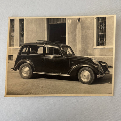 Vintage Fiat 1500 A Berlina Car Automobile Photo Photograph Print