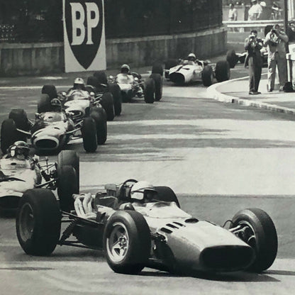 Vintage 1966 Monaco Grand Prix Car Racing Photo Photograph Image Jos Reinhard