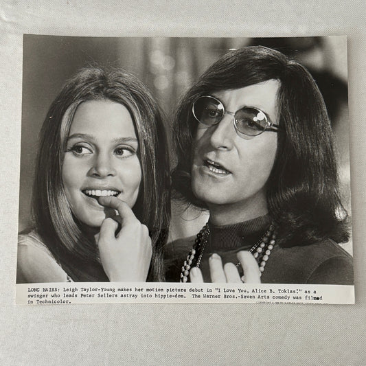 Vintage Movie Still Photo Photograph I Love You Alice B Toklas Peter Sellers