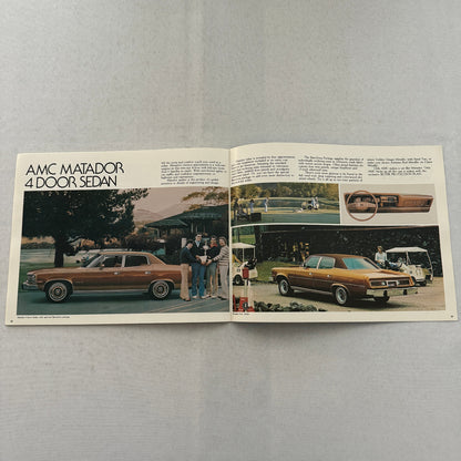 1978 AMC Car Sales Brochure Catalog AMC Concord Pacer Gremlin AMX Matador