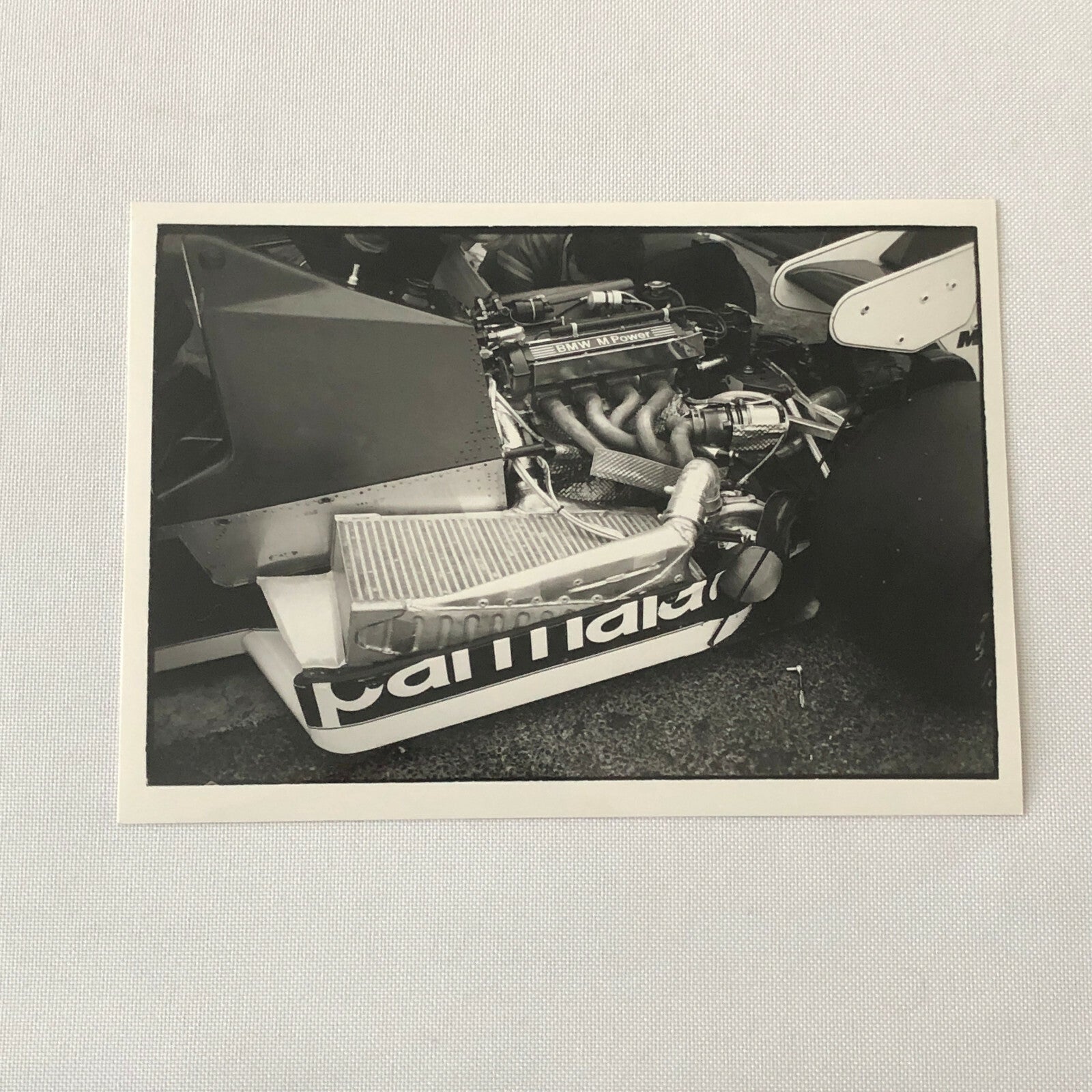 Vintage BMW Brabham Racing Parmalat Car F1 Photo Photograph Lot of 4 DPPI 