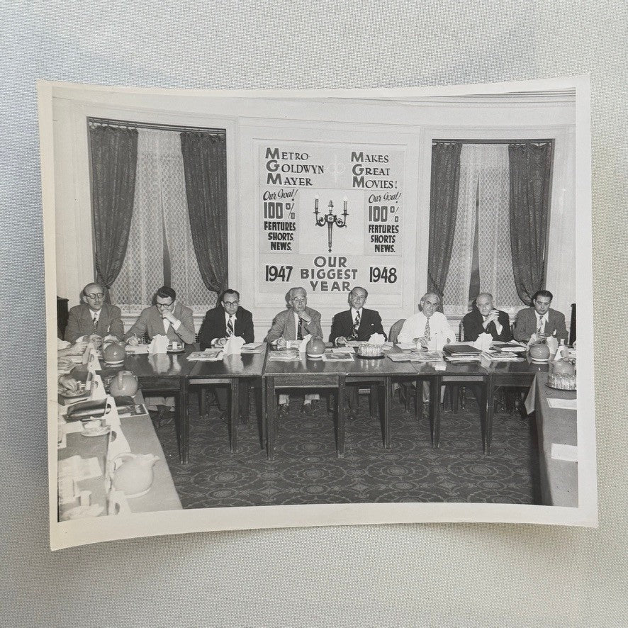 Metro Goldwyn Meyer MGM Film Movie Executive Photo Photograph Print Lot 18x