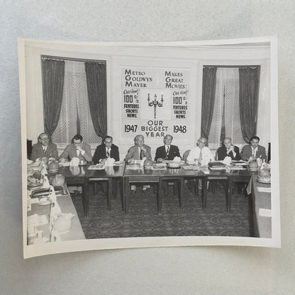 Metro Goldwyn Meyer MGM Film Movie Executive Photo Photograph Print Lot 18x