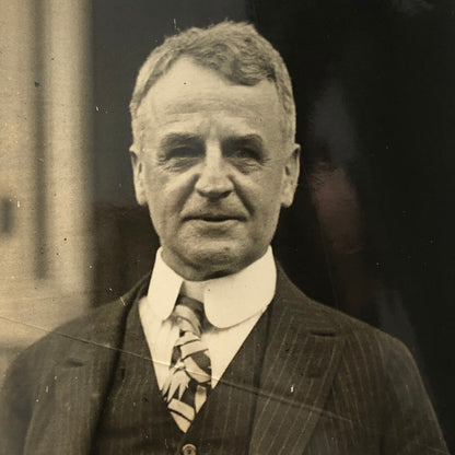 Press Photo Photograph Aircraft Commission Chairman President Calvin Coolidge
