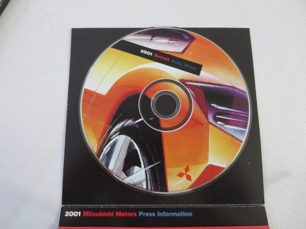 2001 Mitsubishi ASX & RPM 7000 Concept Car Press Kit Brochure Catalog