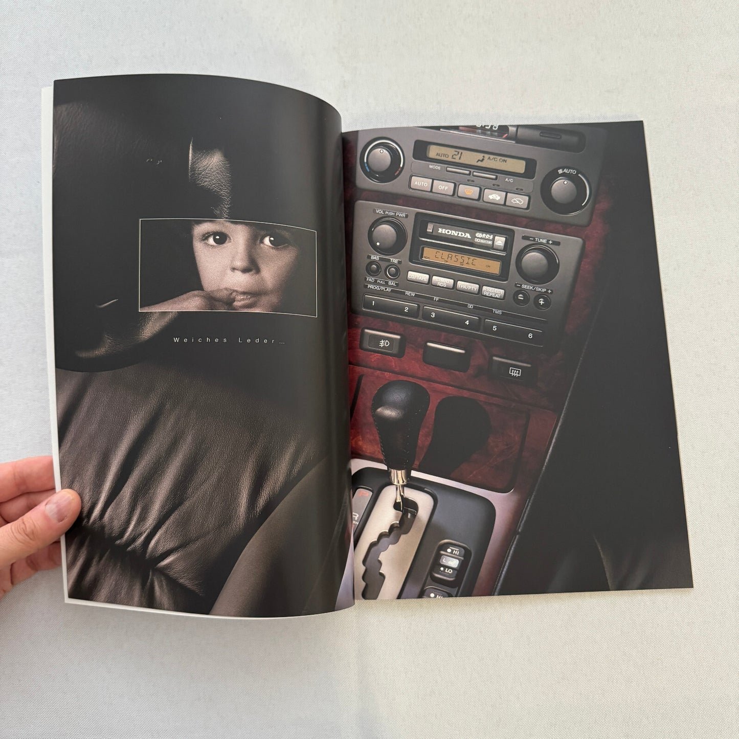 1999 Honda Legend Car Sales Brochure Catalog GERMAN Text European