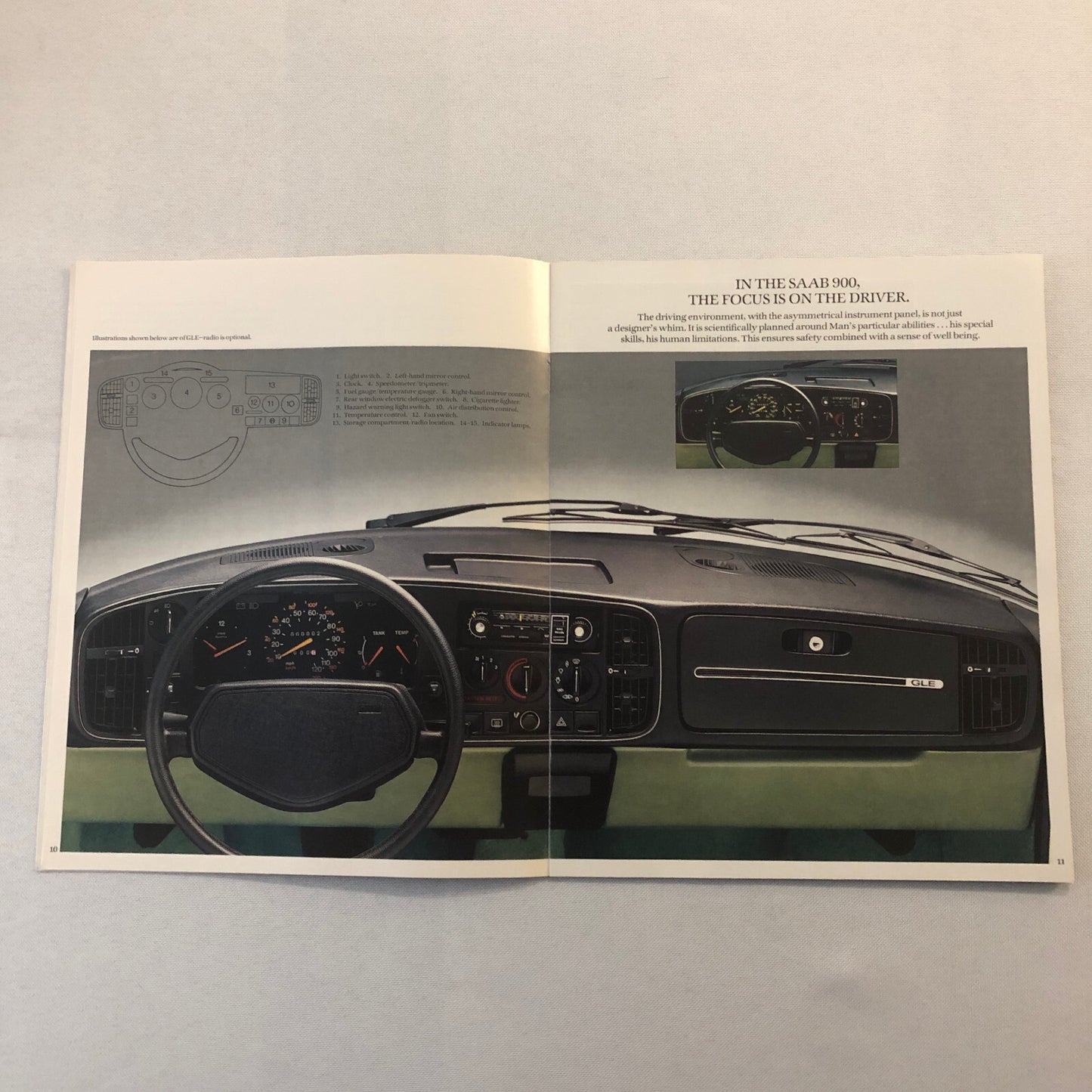 1979 Saab 900 Car Automobile Sales Brochure Catalog 900 GLi EMS GLE Turbo