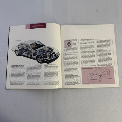 1987 Jaguar XJ6 and XJ6 Sovereign Car Sales Brochure Catalog Advertising Vintage