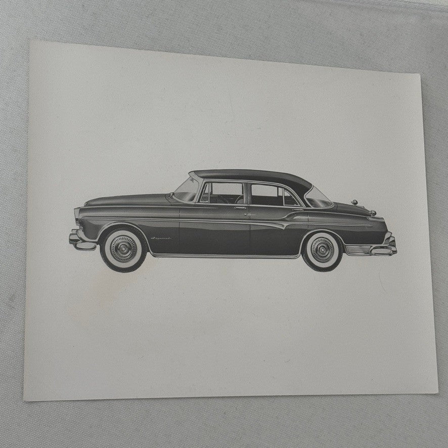 1955 Chrysler Imperial Sedan Car Automobile Photo Photograph Vintage Print