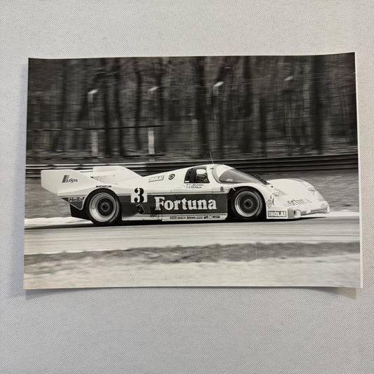 Porsche 962 C 1000KM Monza 1987 Racing Photo Photograph Porsche 962C