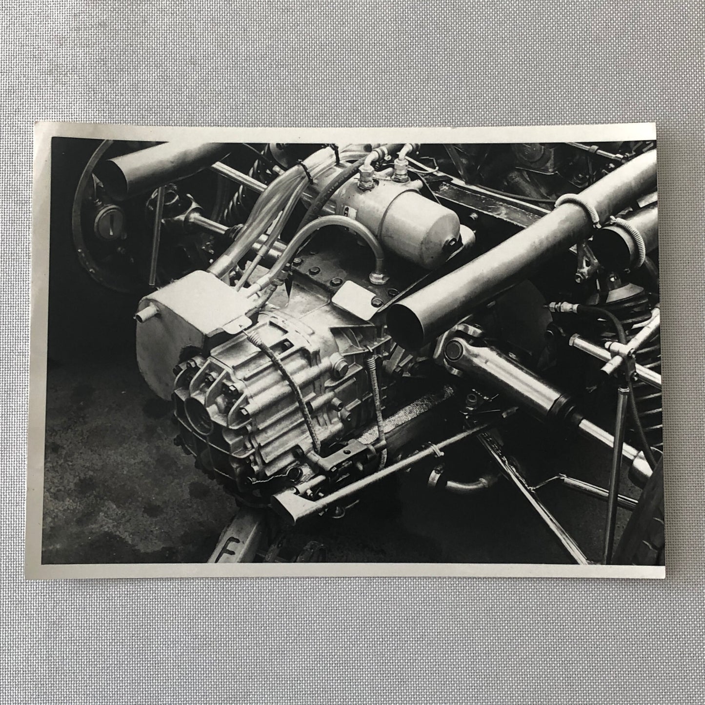 McLaren Ford Racing Car Engine Motor Photo Photograph Gunther Molter