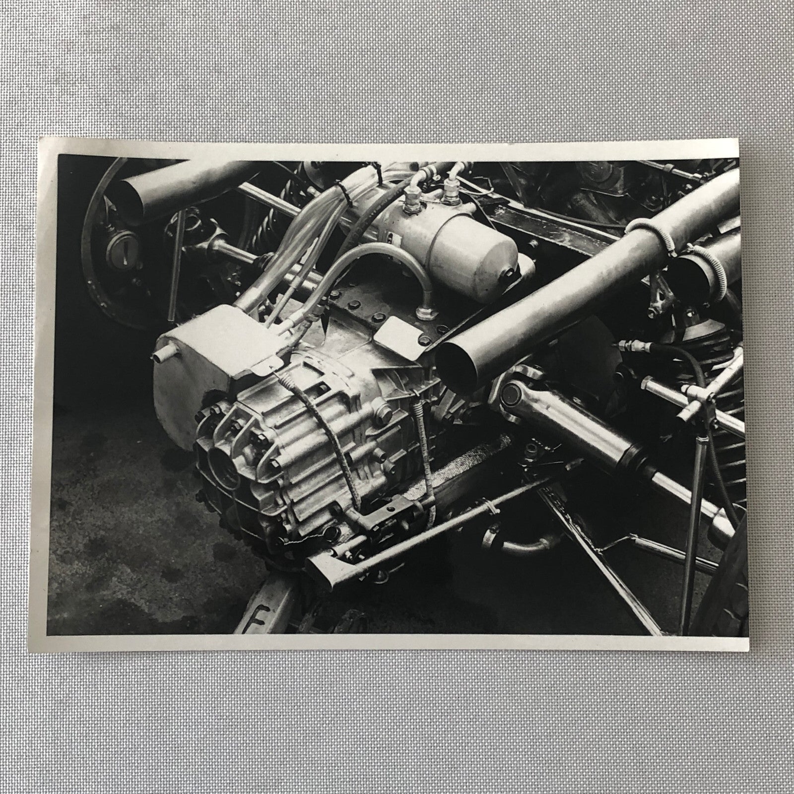 McLaren Ford Racing Car Engine Motor Photo Photograph Gunther Molter