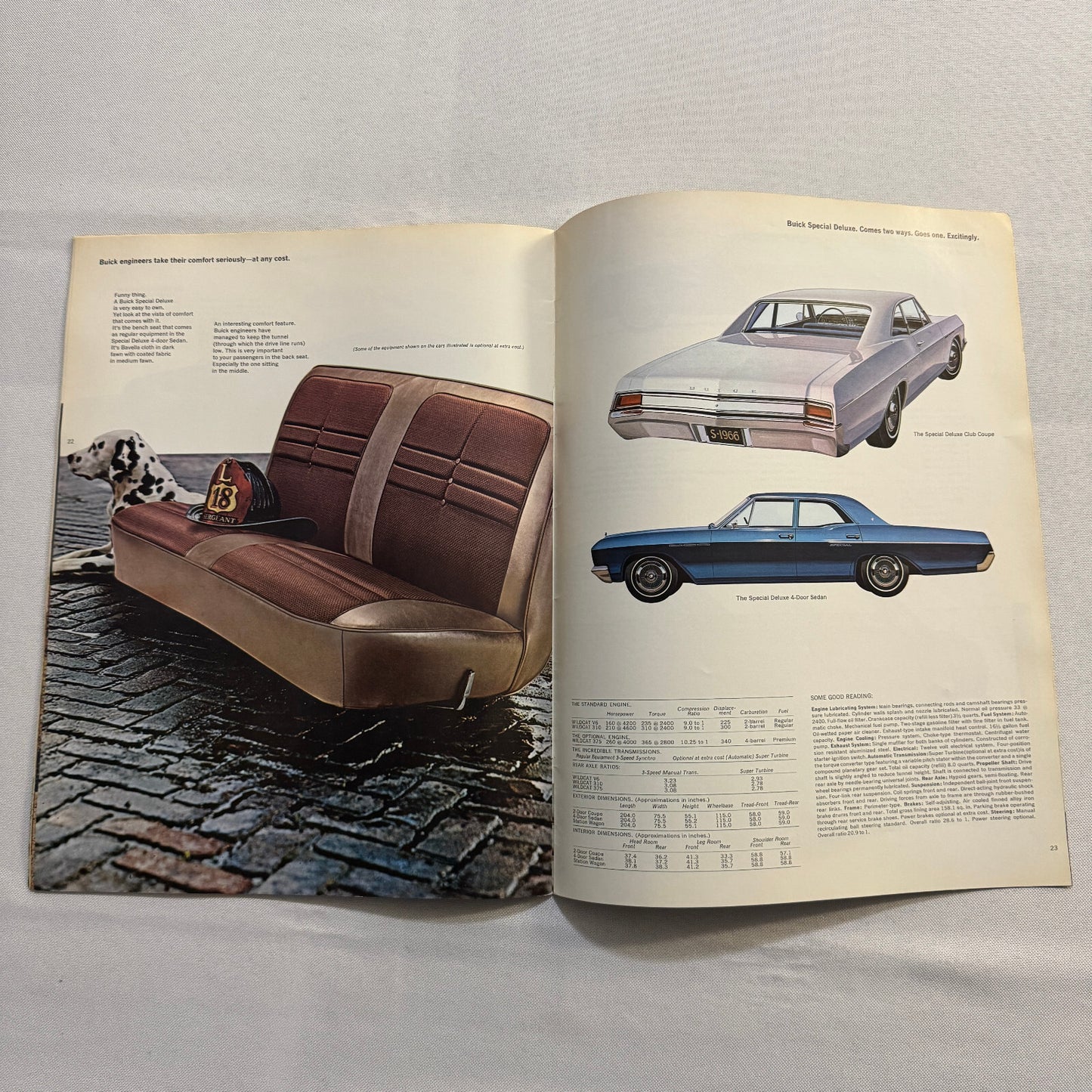 1966 Buick Sales Brochure Catalog Riviera Electra Wildcat LeSabre Skylark +