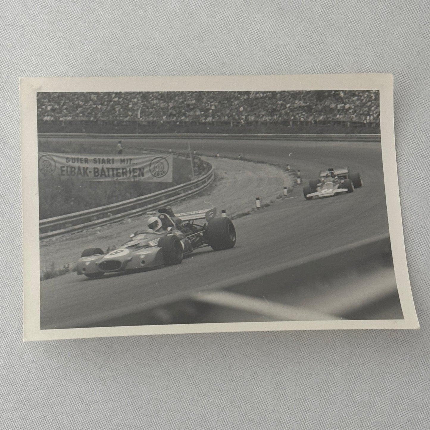 Vintage Racing Photo 1971 Austrian Grand Prix Race Tim Schenken