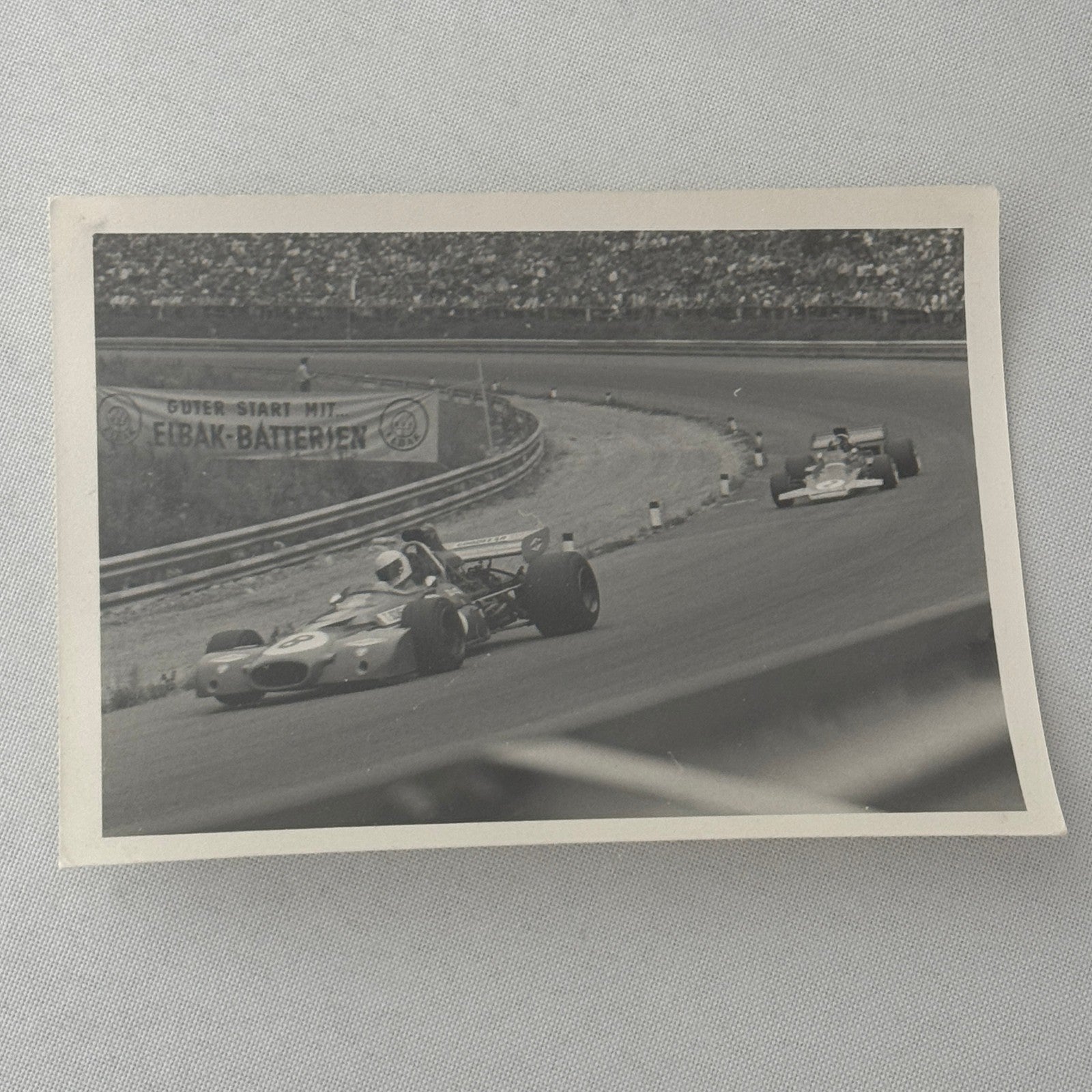 Vintage Racing Photo 1971 Austrian Grand Prix Race Tim Schenken