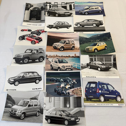 HUGE International Car Factory Press Photo Lot JDM European Honda Toyota 240+