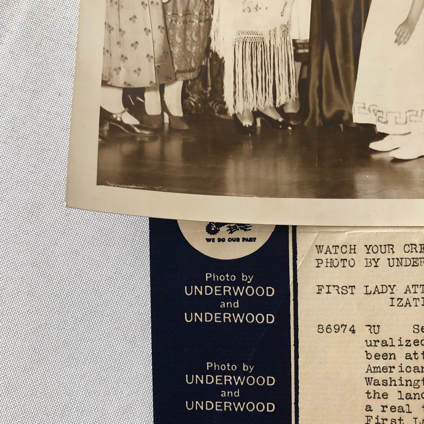 Press Photo Photograph Eleanor Roosevelt First Lady 1934 American School