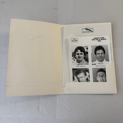 1988 Jaguar Silk Cut Racing Press Kit Photos Jaguar Day at Monza ITALIAN