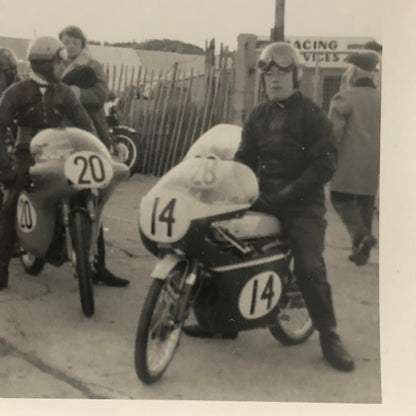 Vintage Motorcycle Racing Photo photograph Germany