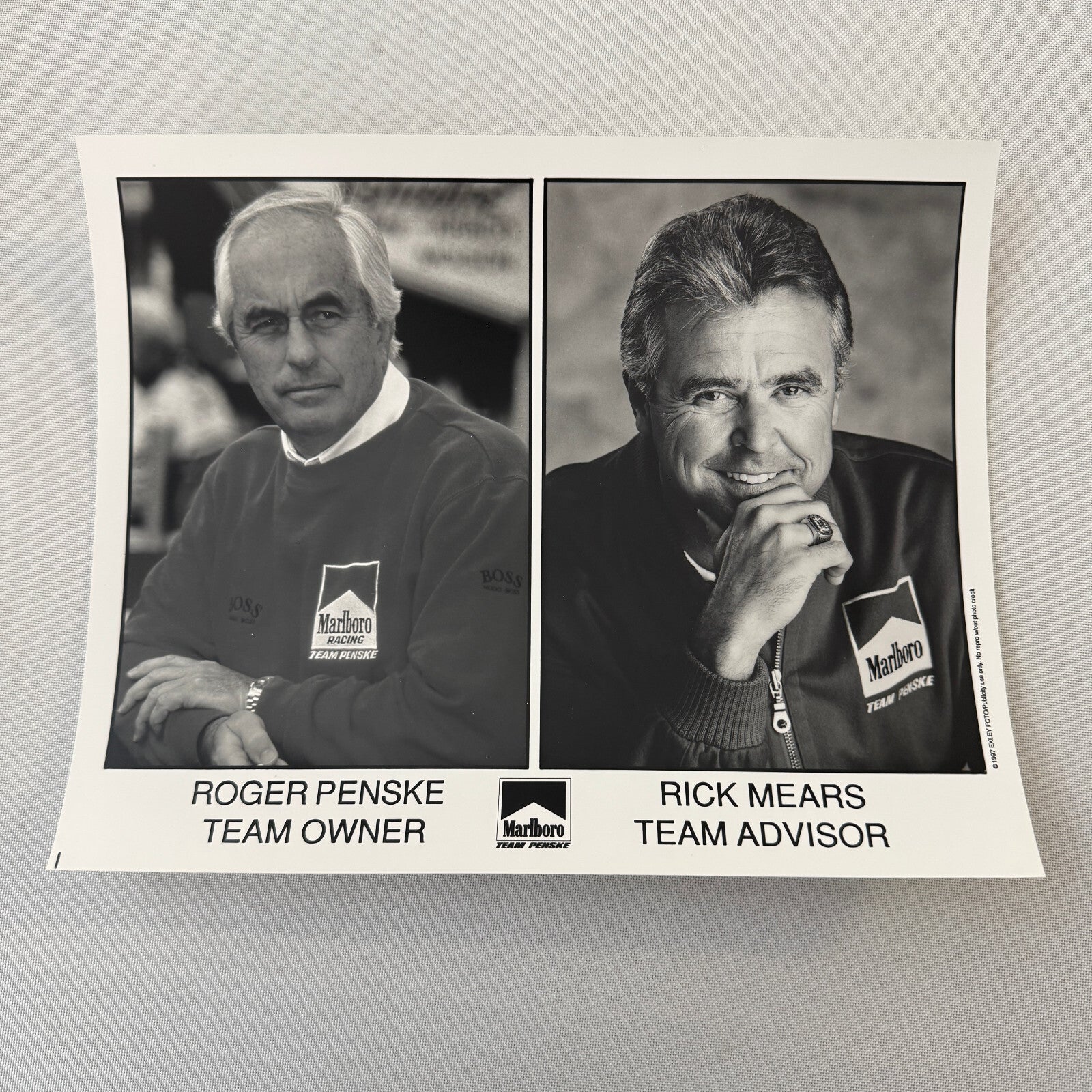 1997 CART Marlboro Team Penske Racing Press Kit Paul Tracy Al Unser Jr
