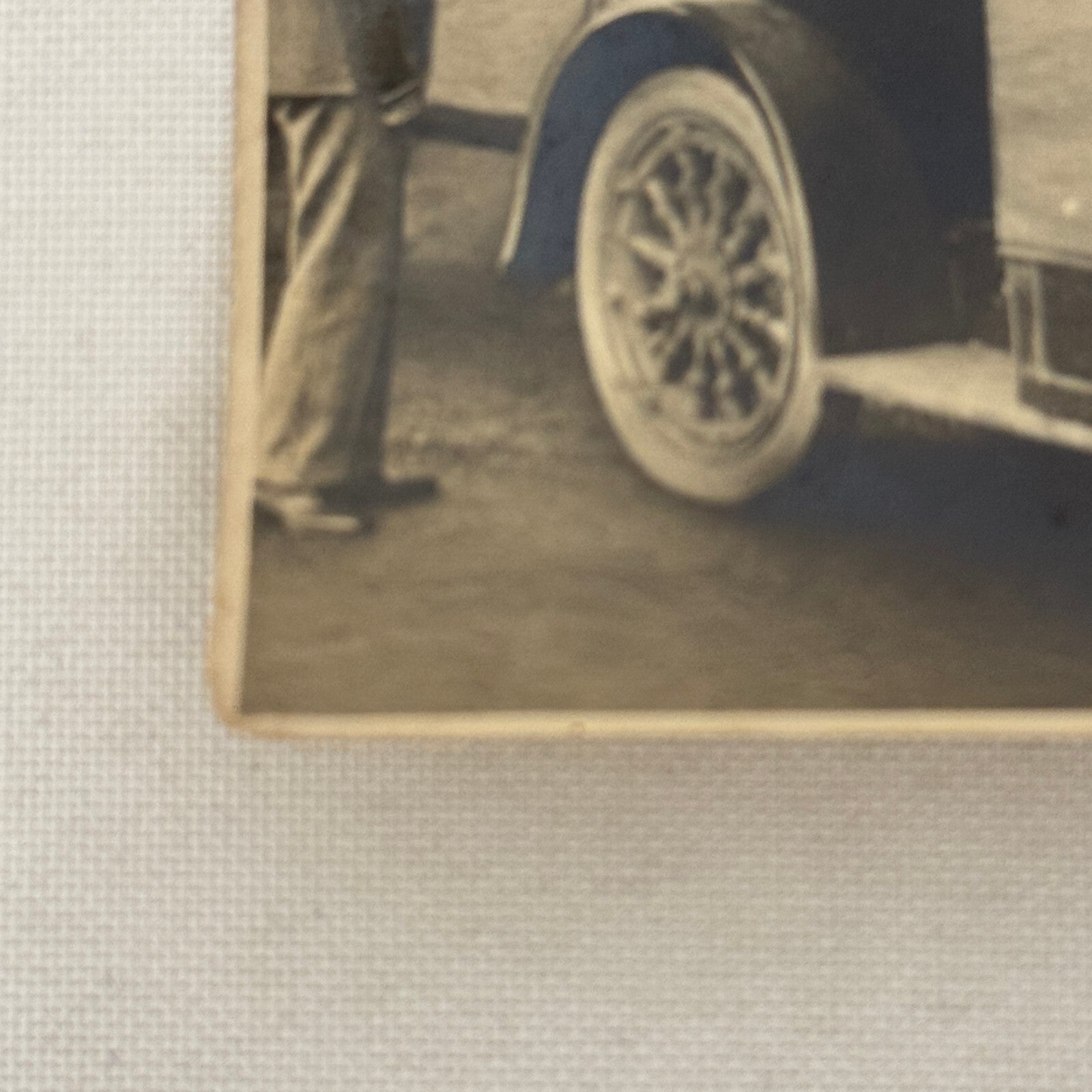 Antique Fiat Car Automobile Photo Photograph Vintage