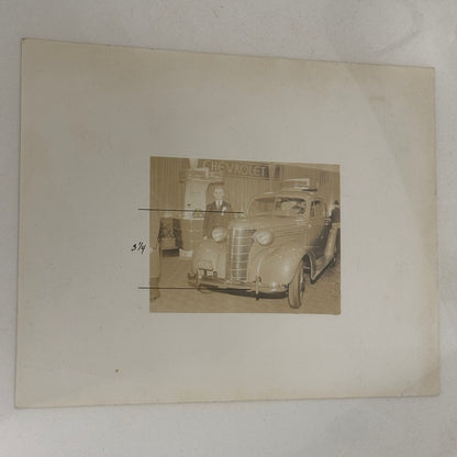 Vintage Chevrolet Sport Coupe Car Photo Photograph Print