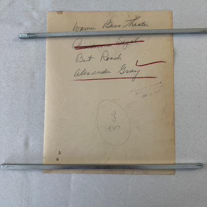 Vintage Movie Press Photo Photograph Viennese Nights Warner Brothers Vitaphone