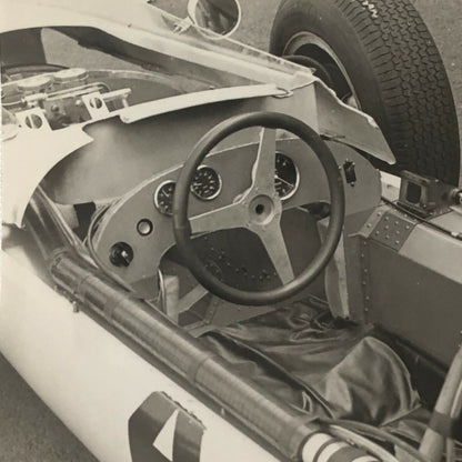 Vintage BRM Racing Car Photo Photograph Print Grand Prix 