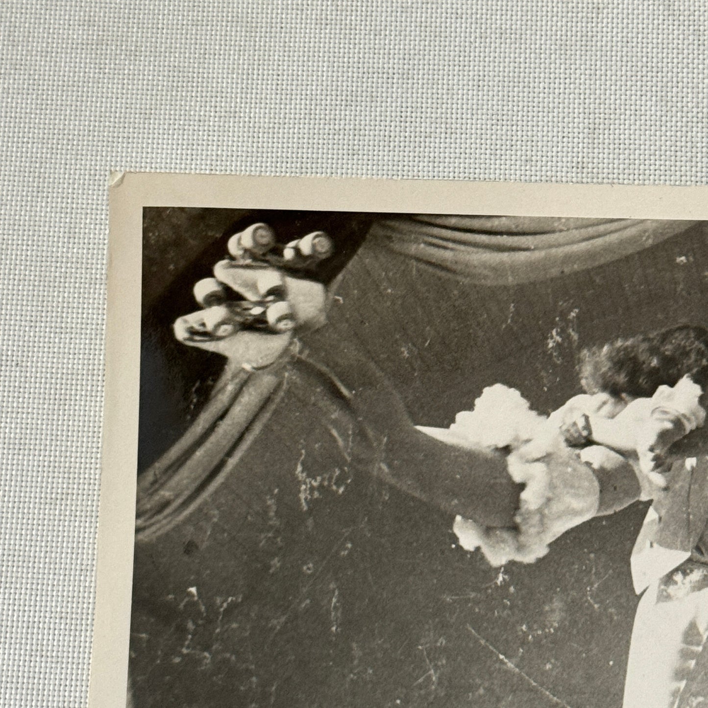 Vintage Rollerskating Roller Skate Circus Performer Photo Photograph