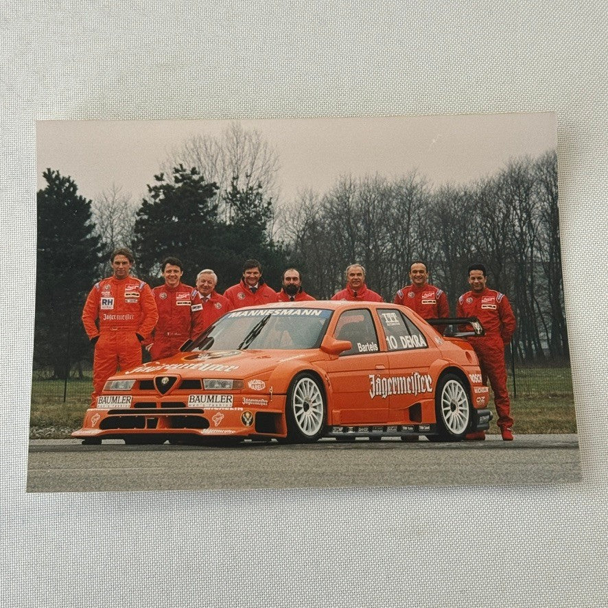 1996 Alfa Romeo 155 V6 ITC Racing Press Kit Brochure Photos Martini FRENCH