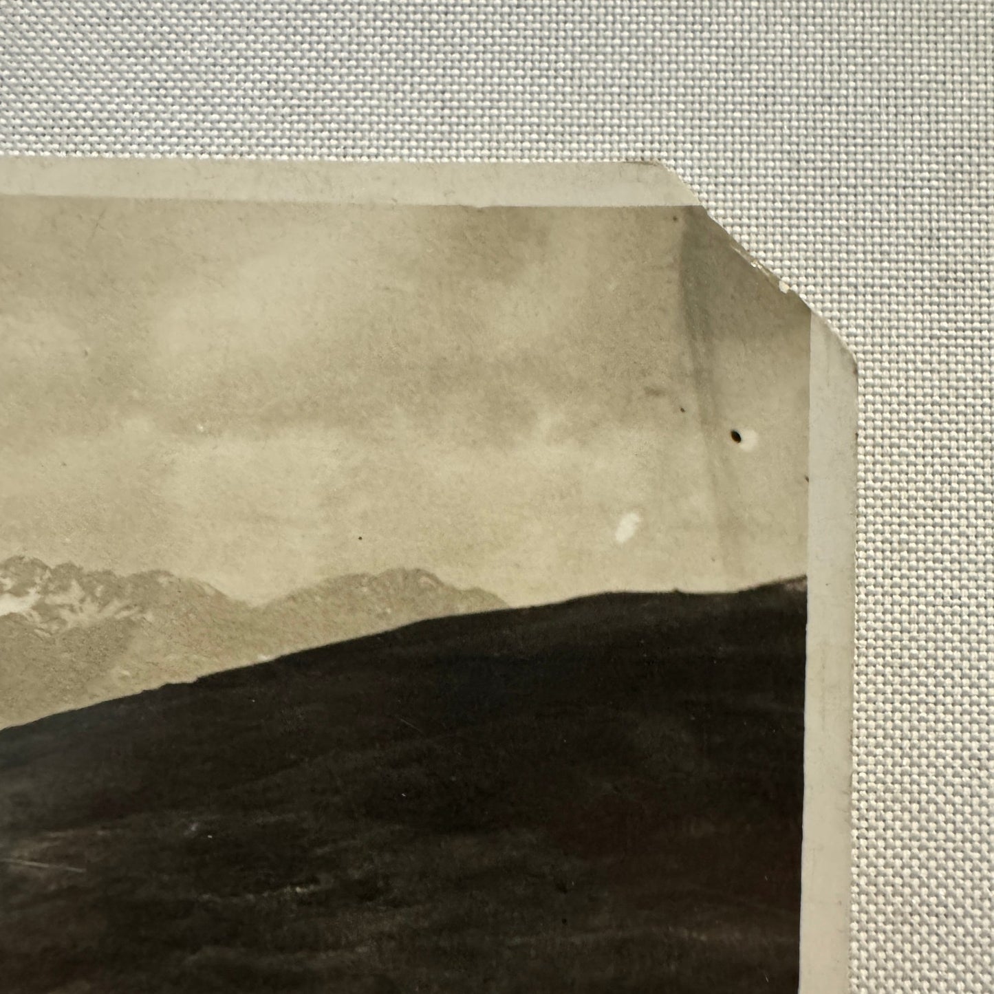 Vintage Car Automobile On Mountain Road Photo Photograph Print Italian Italy