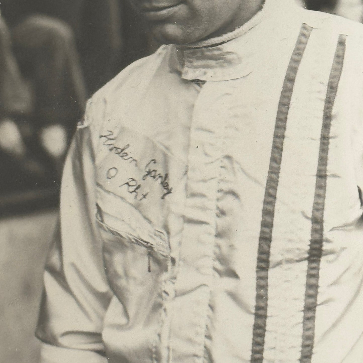 Vintage Racing Photo Howden Ganley Photograph Driver Pilot Motorsport