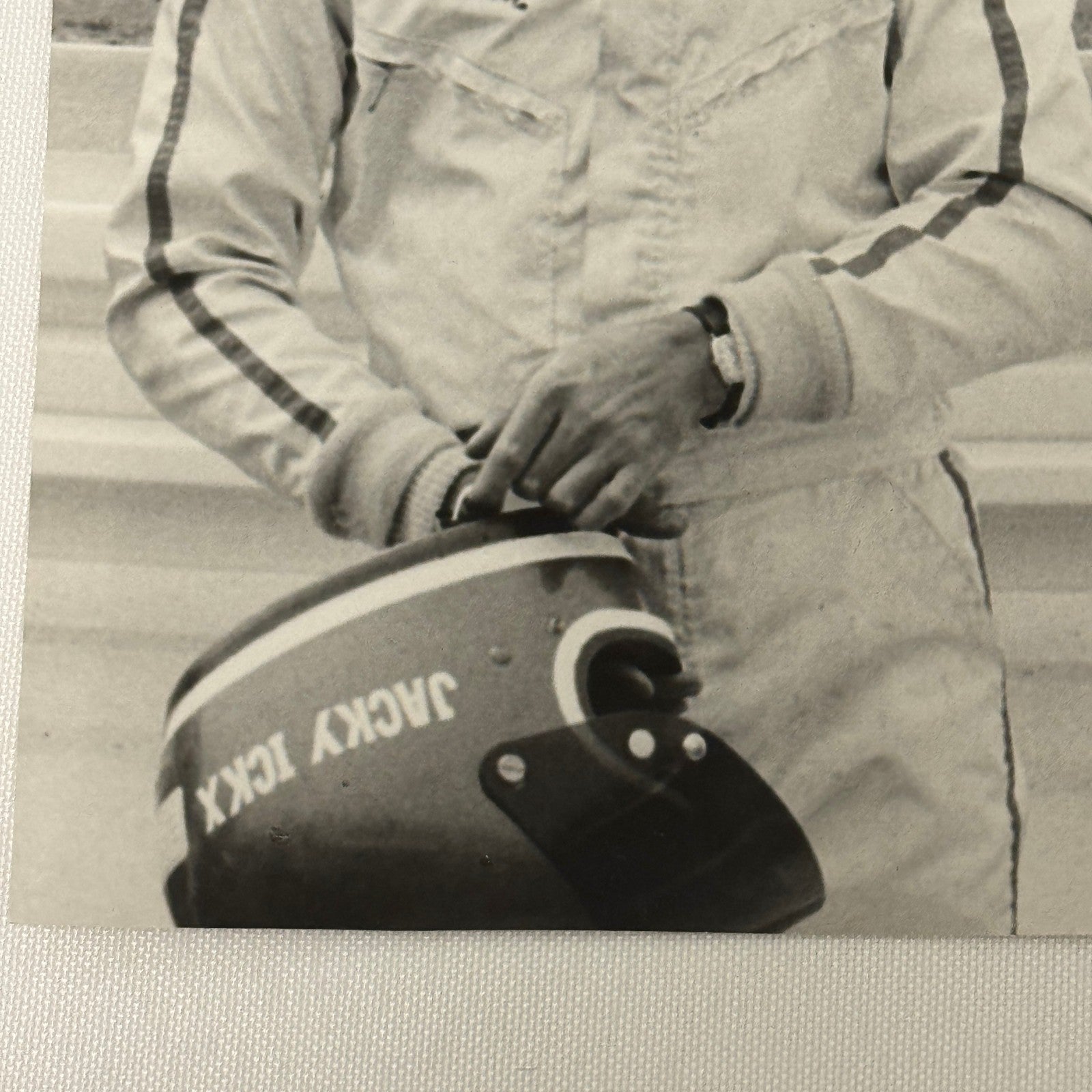 Vintage Racing Photo 1970 German Grand Prix Jacky Ickx Motorsport Photograph