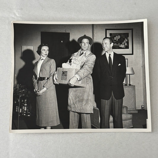 Vintage Theater Still Photo Photograph The Moon is Blue 1952 Actor Actress