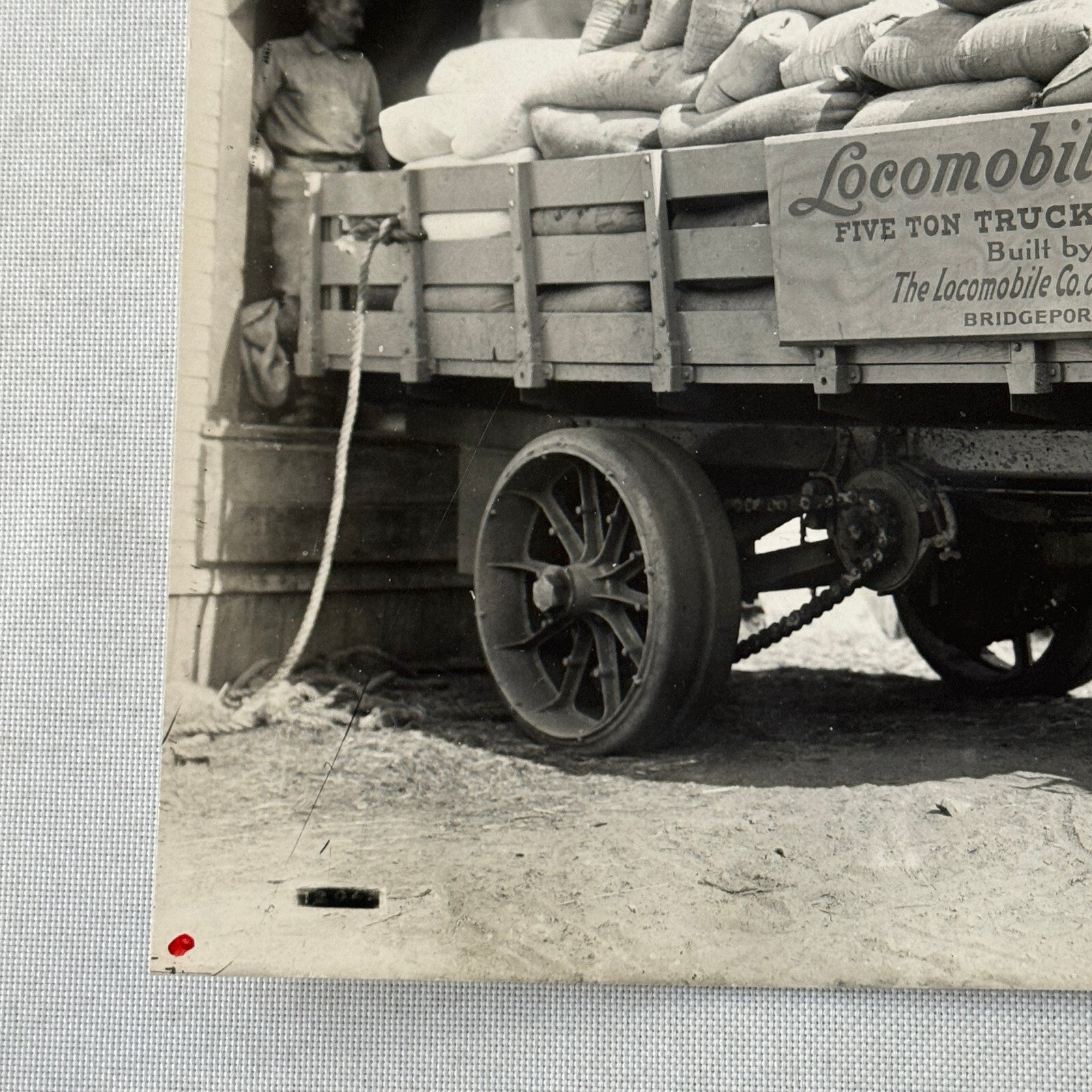 Locomobile Five Ton Truck Vintage Photo Photograph