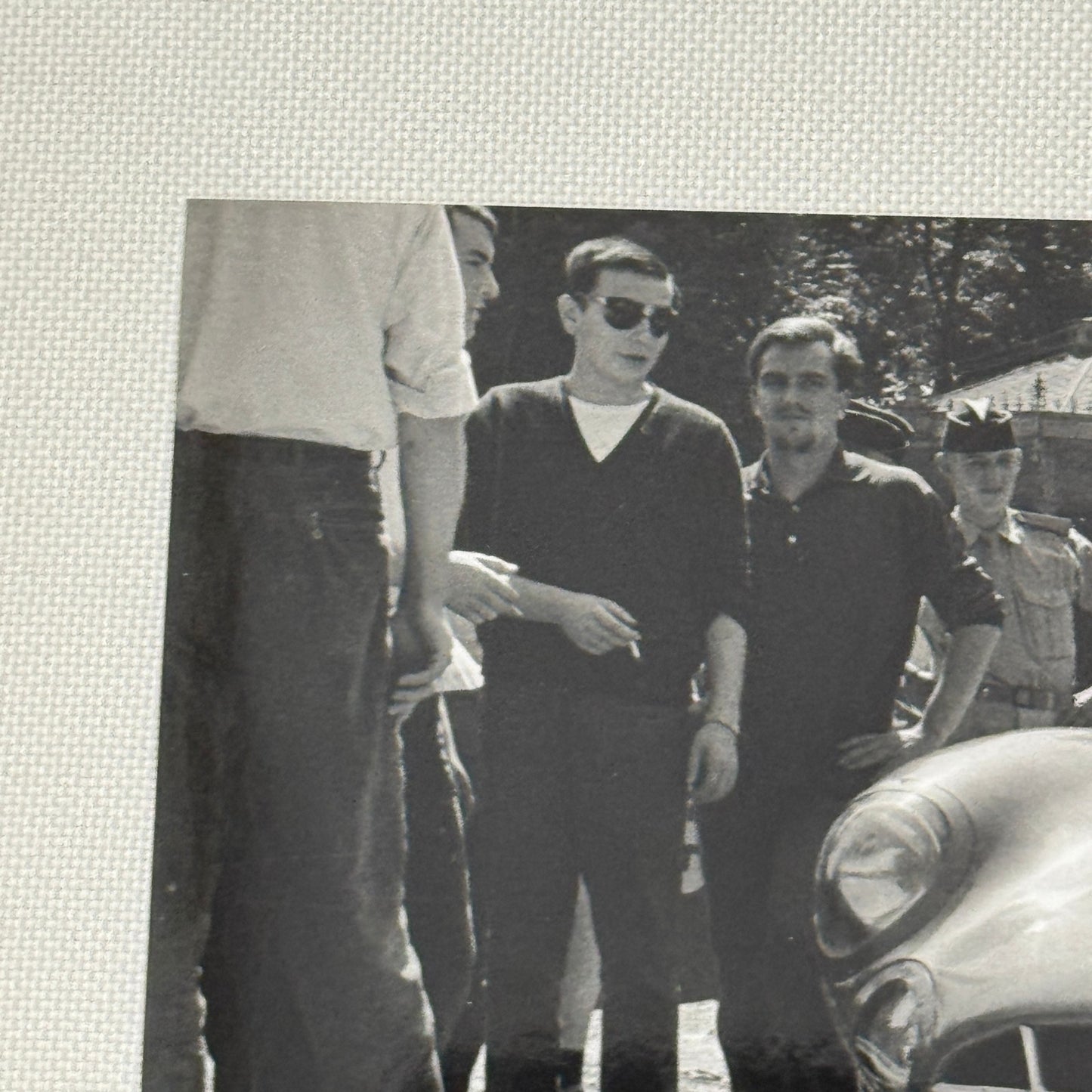 1960 LeMans Aston Martin DBR1 Racing Car Vintage Image Modern Print Ian Baillie