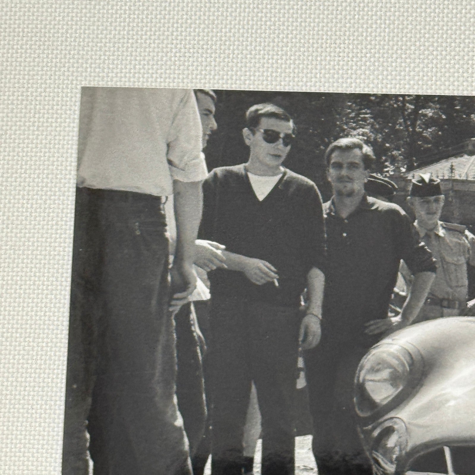 1960 LeMans Aston Martin DBR1 Racing Car Vintage Image Modern Print Ian Baillie