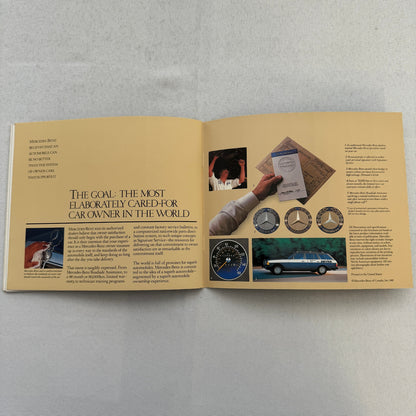 1986 Mercedes Benz Car Sales Brochure Catalog 560SL 560SEC 190D 190E 300D 300E +